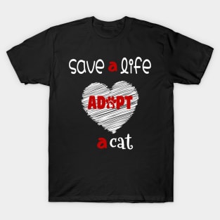 adopt a cat T-Shirt